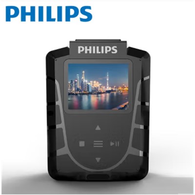飞利浦 （PHILIPS ）VTR-8110 通用无线电通信设备  执法记录仪 音视频记录仪高清红外夜视 高清摄像机 防水IP68级 128G内存